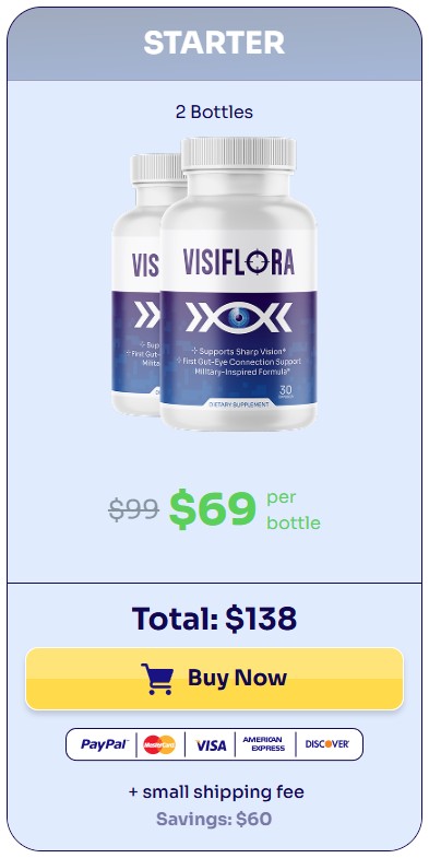 VisiFlora 1 bottle starter pack